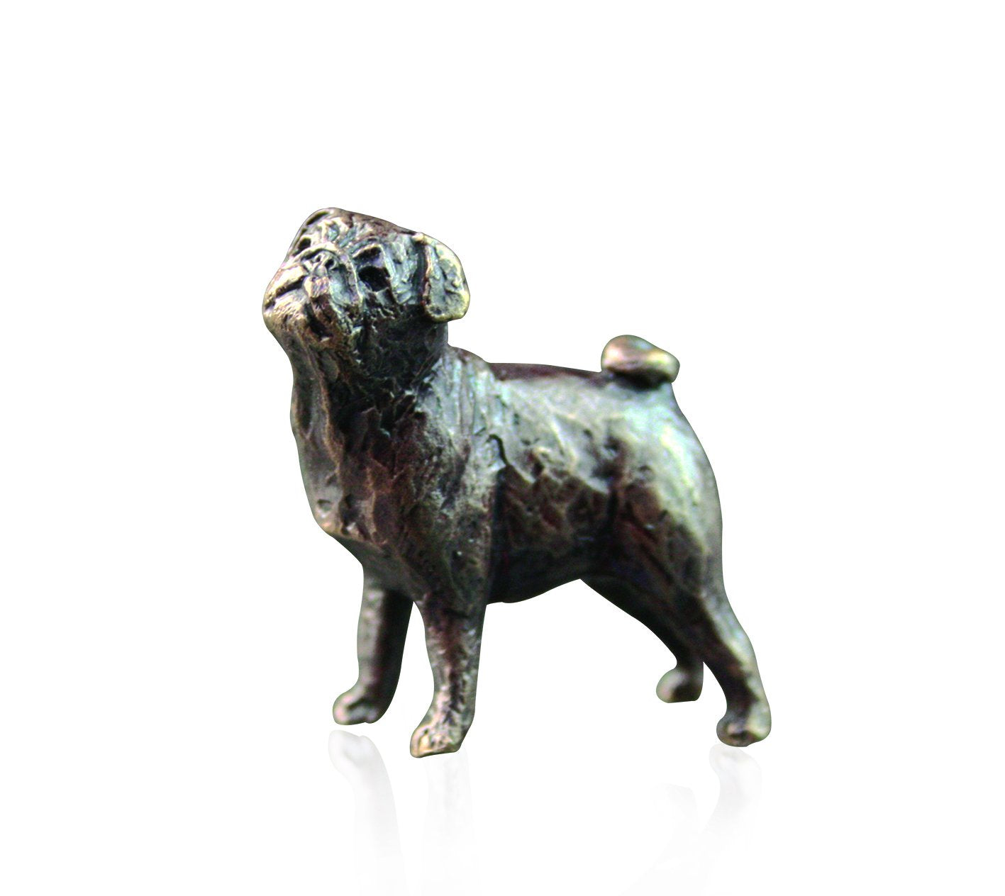 Art In Bronze Pug Figurine