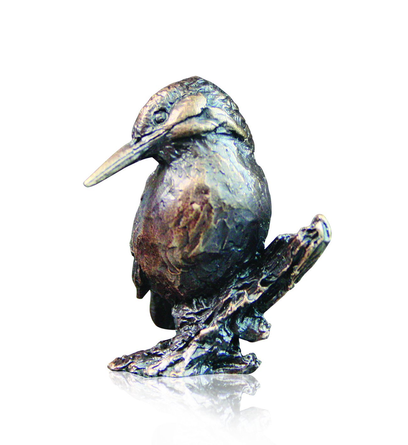 Art In Bronze Kingfisher Figurine