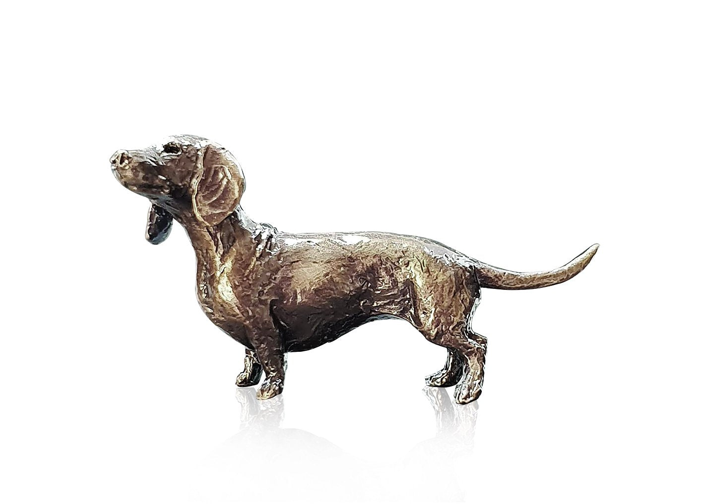 Art In Bronze Dachshund Figurine