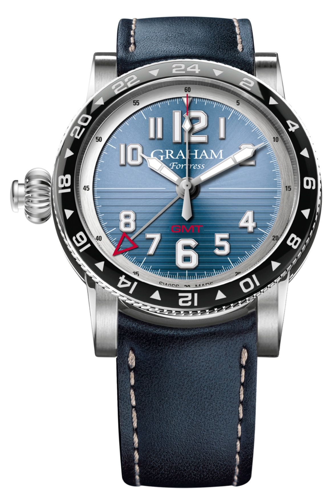 Graham Watch Fortress GMT Blue - Blue