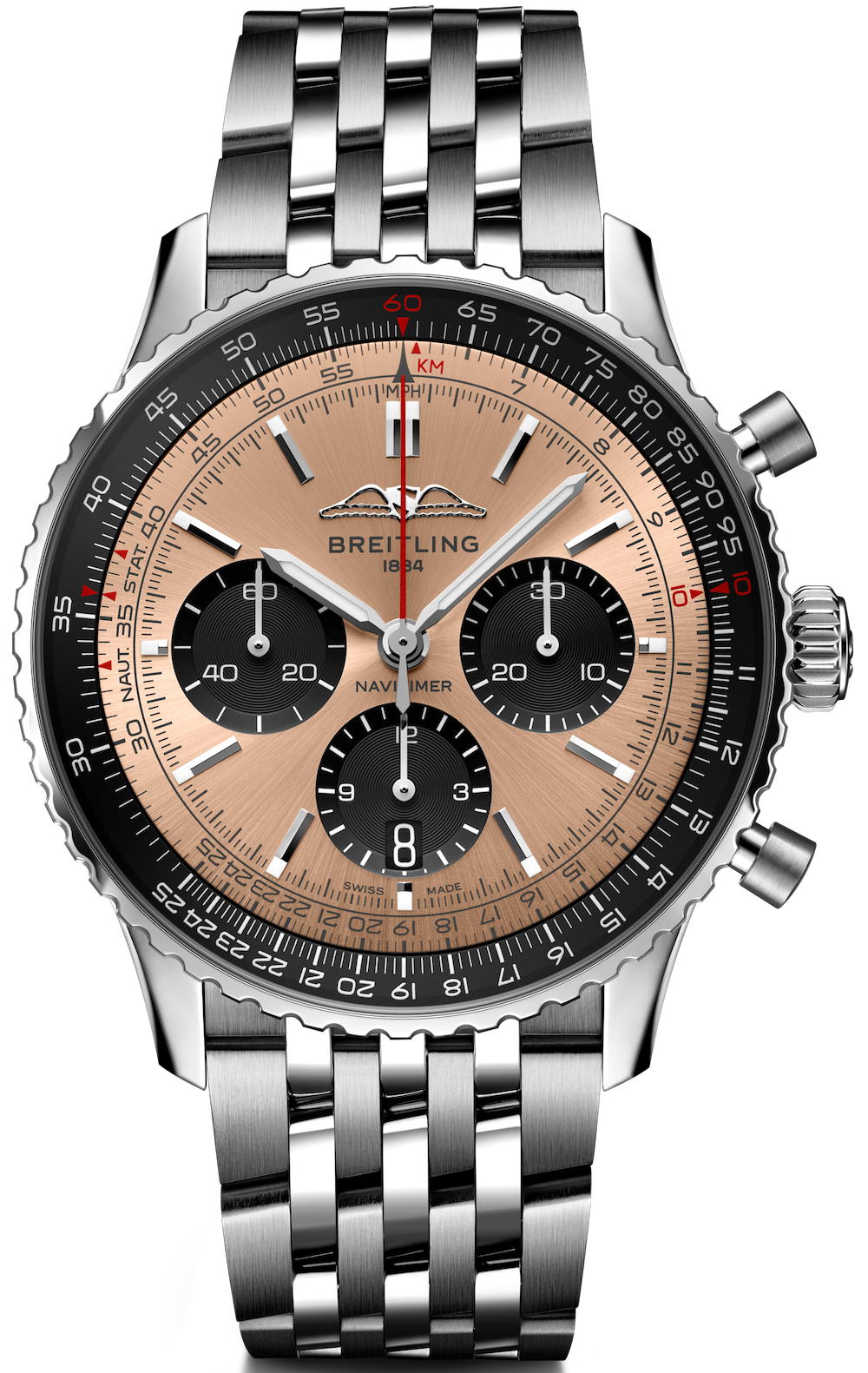 Breitling Watch Navitimer B01 Chronograph 43 Bracelet - Copper
