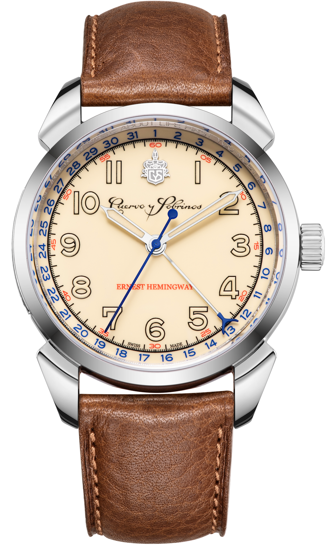 Cuervo y Sobrinos Watch Historiador Hemingway Iconico Limited Edition
