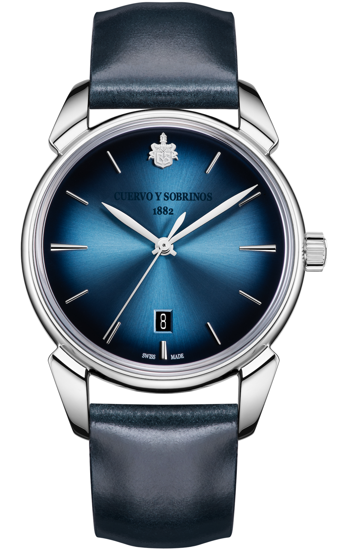 Cuervo y Sobrinos Watch Historiador Asturias Blue - Blue