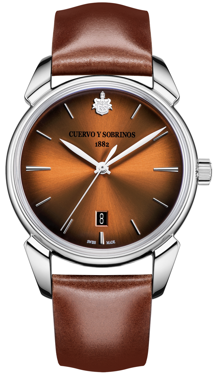 Cuervo y Sobrinos Watch Historiador Asturias Brown - Brown