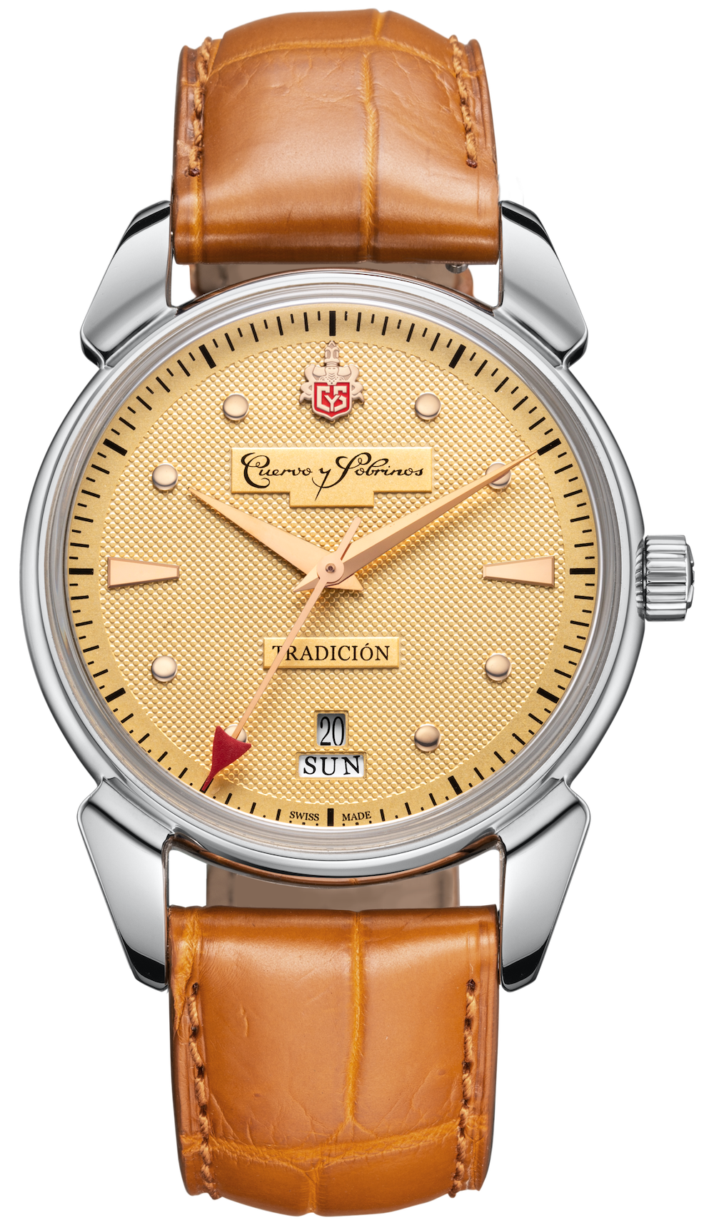 Cuervo y Sobrinos Watch Historiador Tradicion San Rafael Limited Edition - Champagne