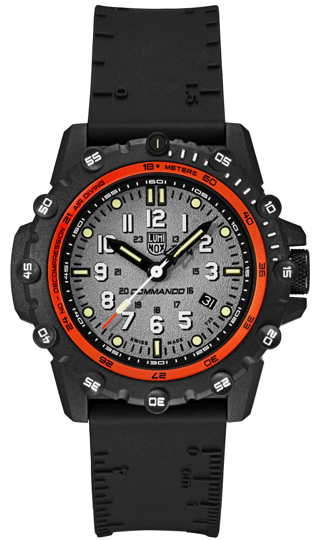 Luminox Watch Commando Frogman 3300 Series - Silver