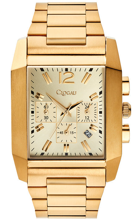 Clogau Watch Classic Yellow Gold Mens - Gold