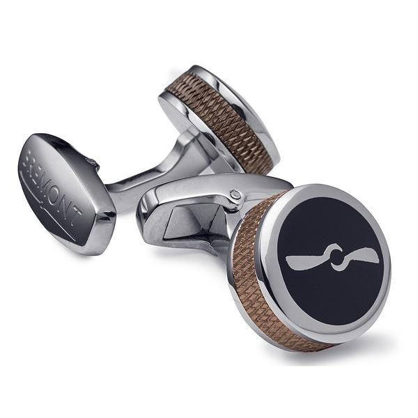 Bremont MB Barrel Cufflinks Bronze - Bronze