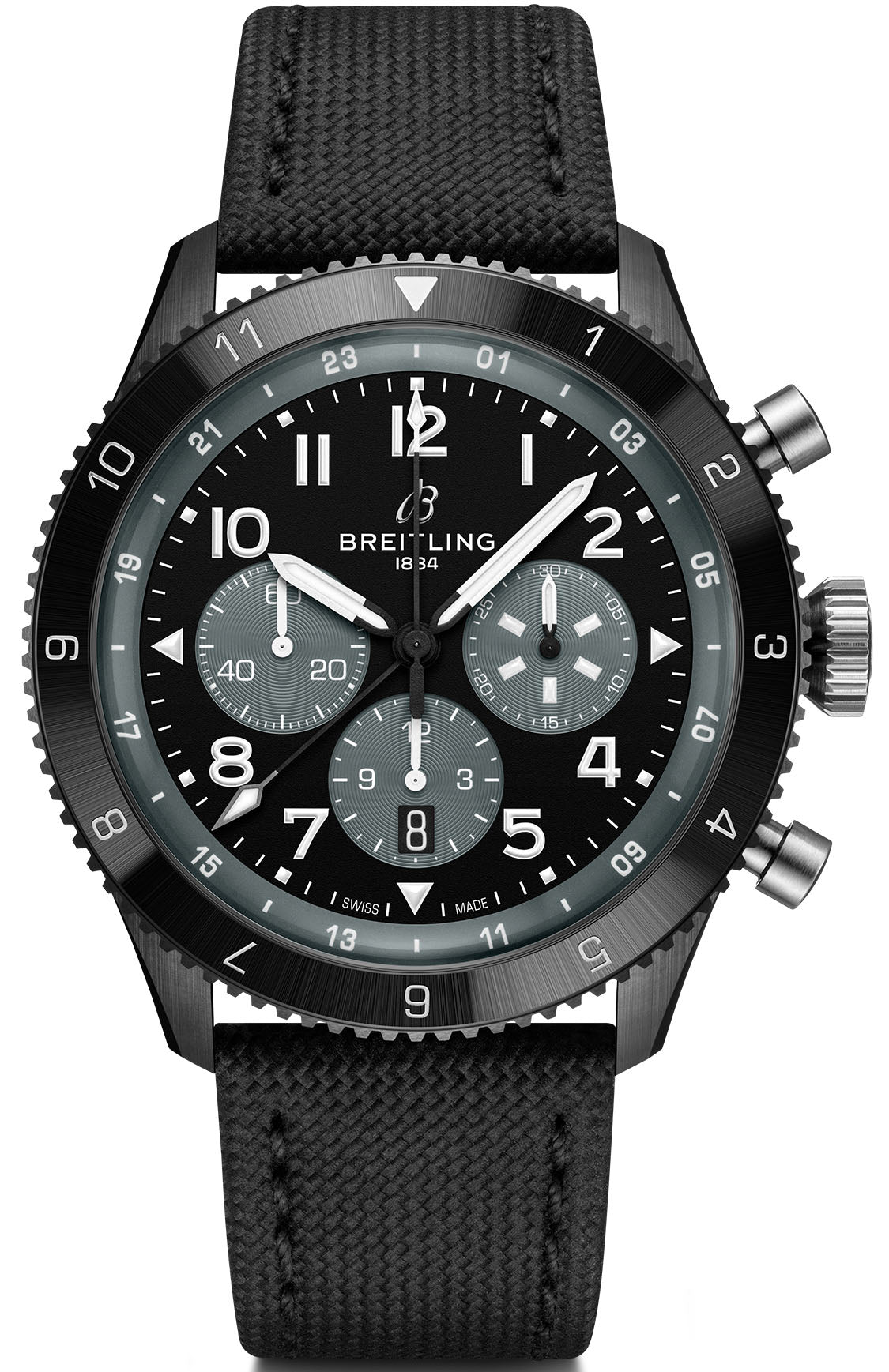 Breitling Watch Super AVI B04 Chronograph GMT 46 Mosquito Night Fighter