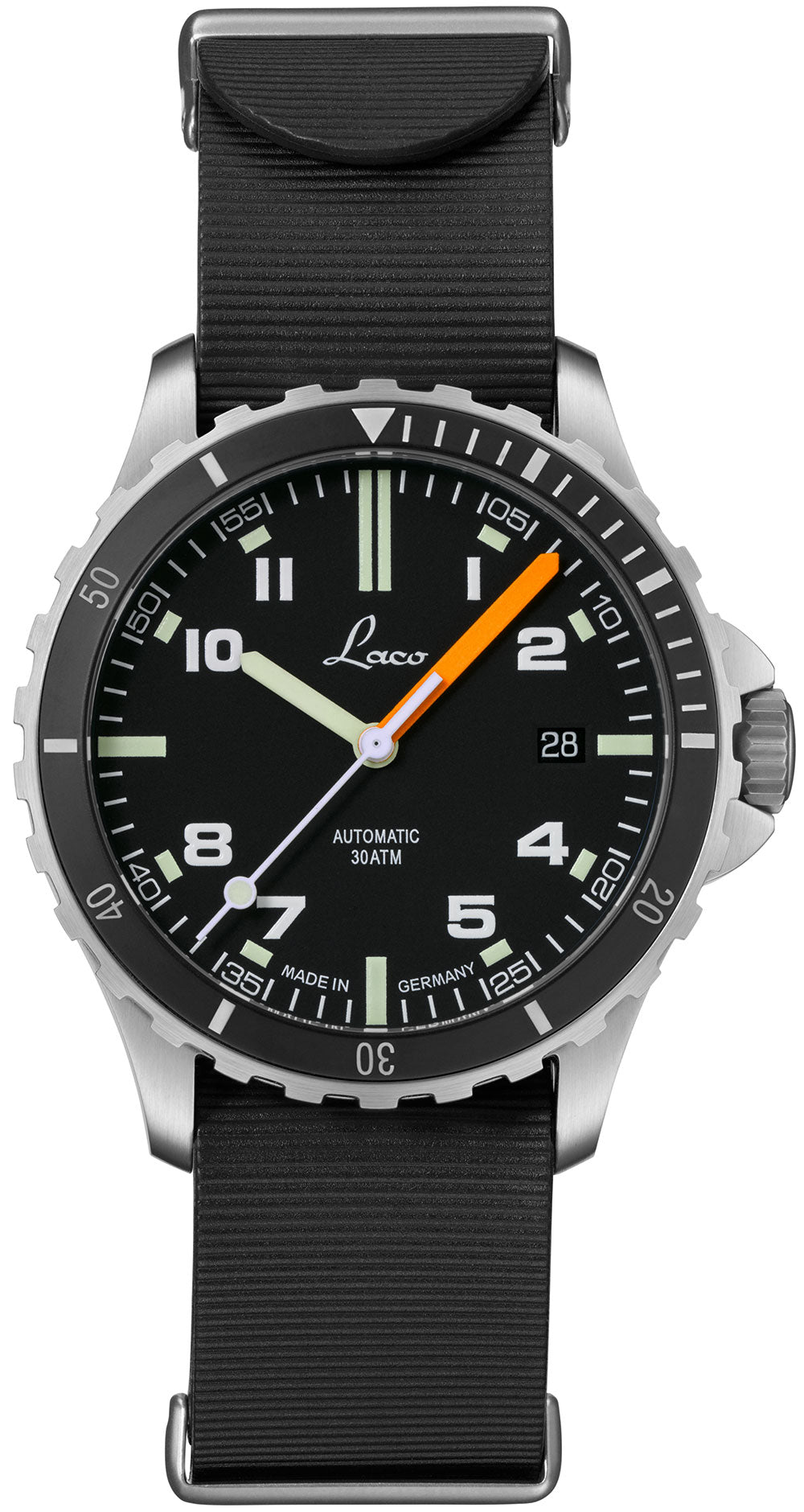 Laco Watch Squad Himalaya 39 Rubber - Black