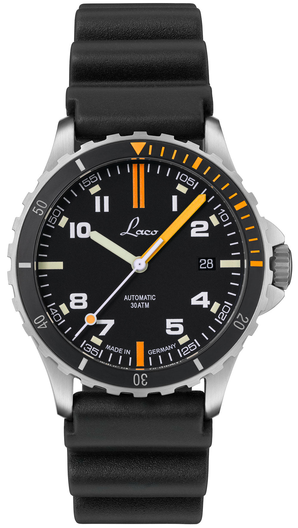 Laco Watch Squad Mojave 39 Rubber - Black