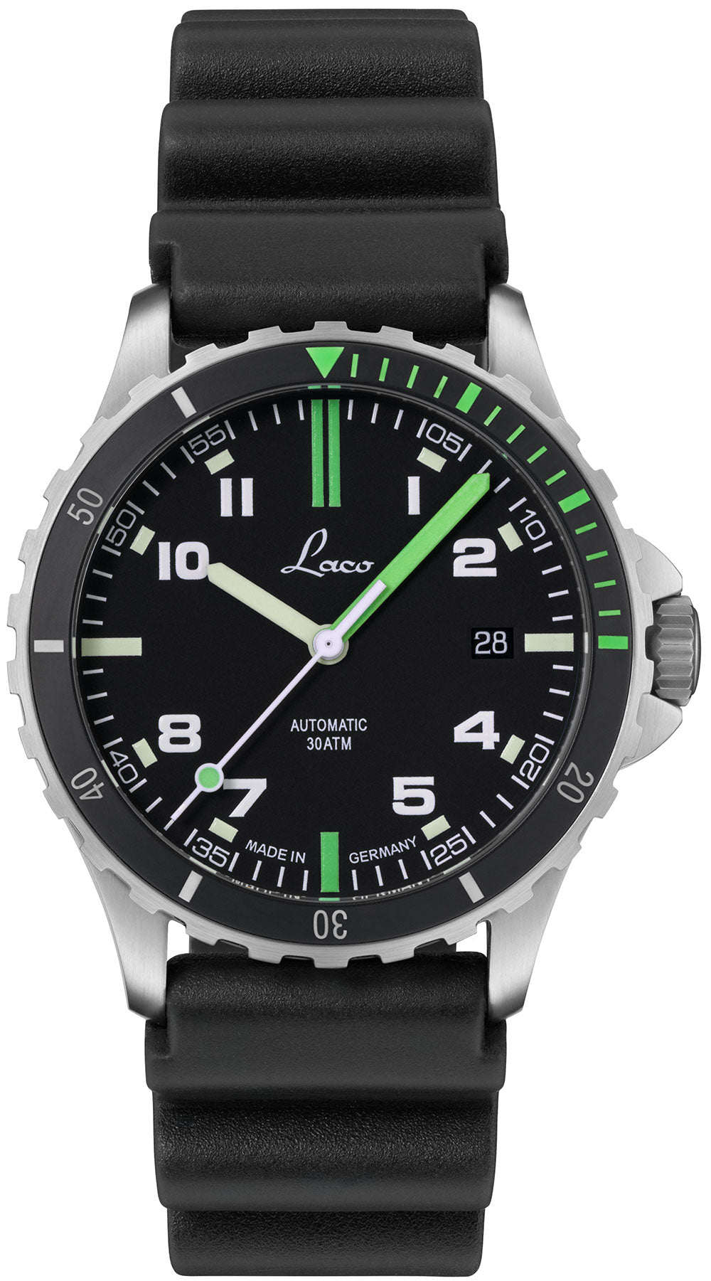 Laco Watch Squad Amazonas 39 Rubber - Black