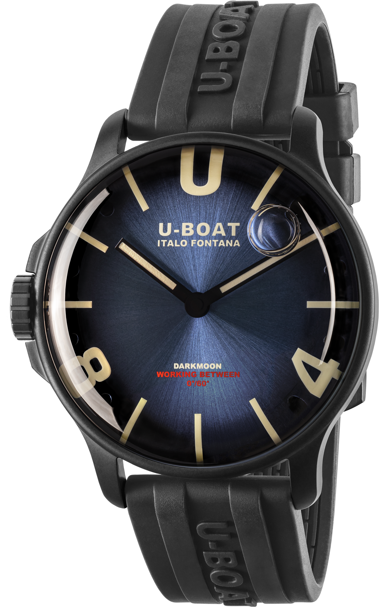 U-Boat Watch Darkmoon 44 Imperial Blue PVD