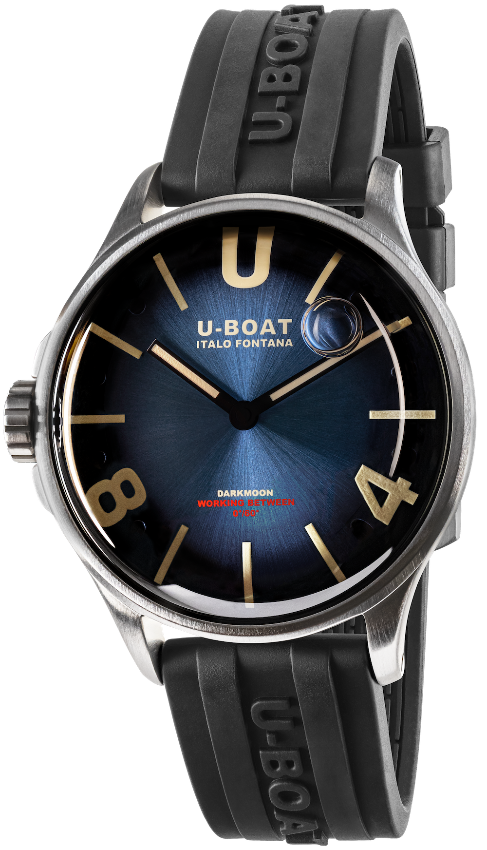 U-Boat Watch Darkmoon 40mm Blue SS Soleil