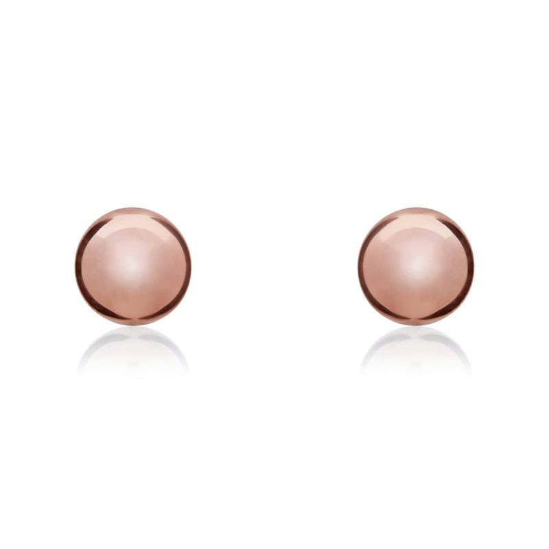 9ct Rose Gold 3mm Ball Stud Earrings