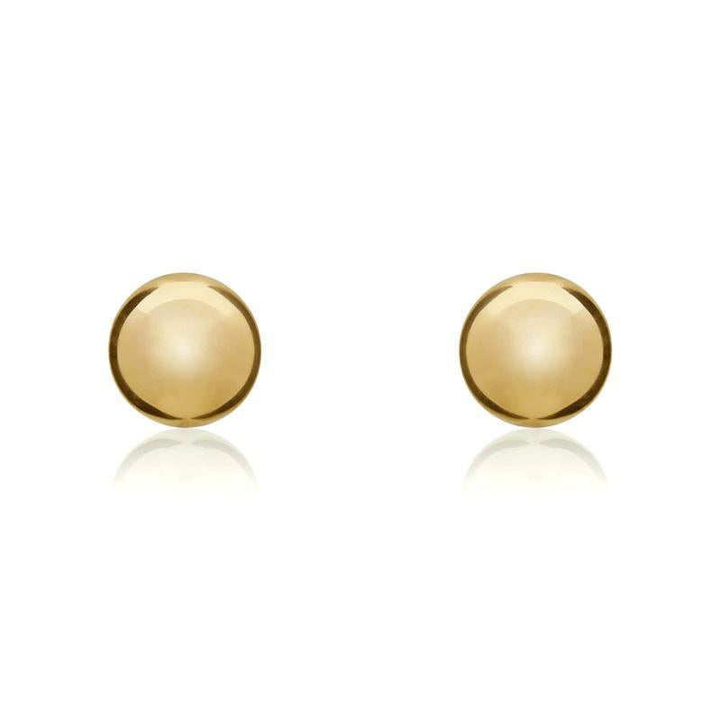 9ct Yellow Gold 3mm Ball Stud Earrings