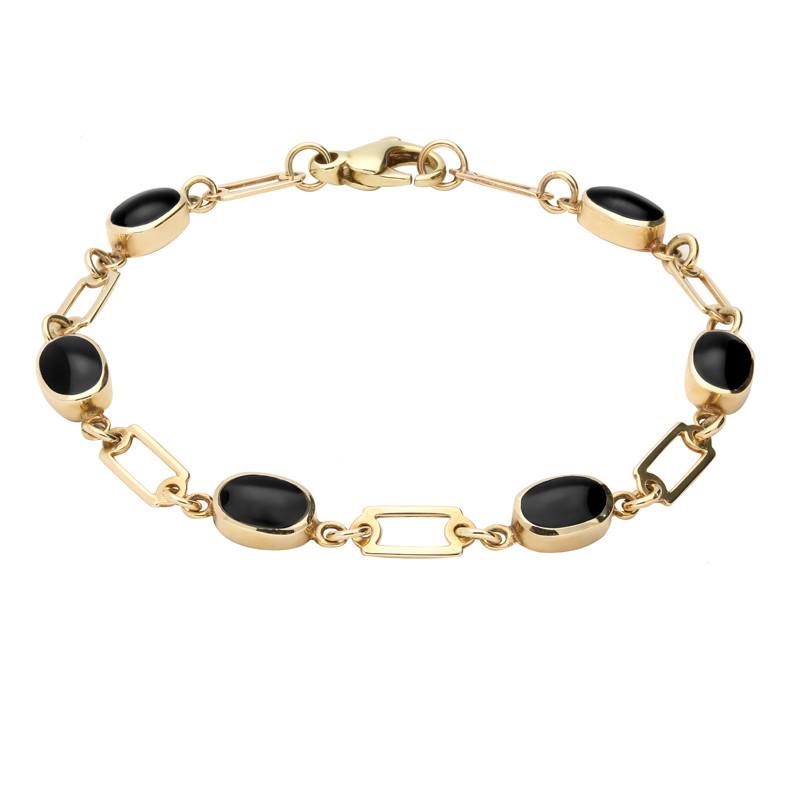 SIX STONE 8 x 6MM OVAL BRACELET