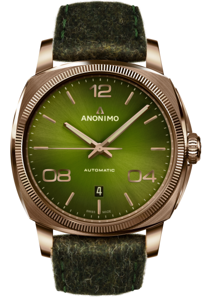 Anonimo Watch Epurato Galvanic Green Sunray - Green
