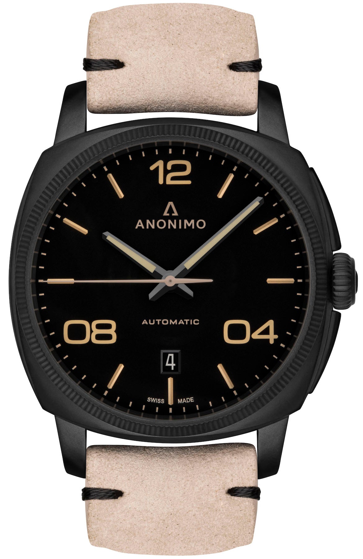 Anonimo Watch Epurato Safari Full Black - Black