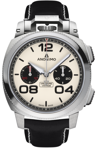 Anonimo Watch Militare Chrono Vintage Panda - Cream