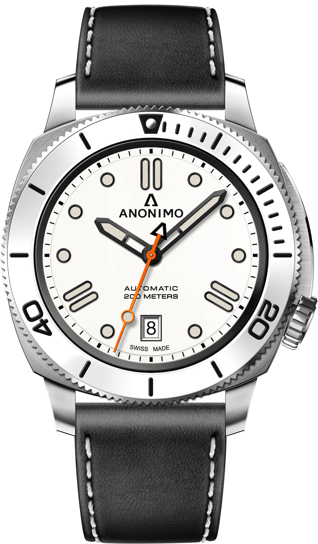 Anonimo Watch Nautilo Classic Mens - White