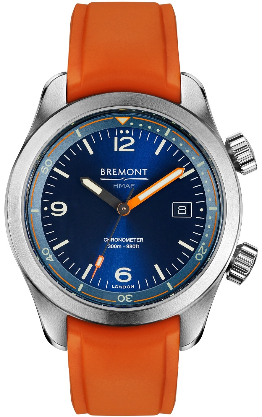 Bremont Watch Armed Forces Argonaut Azure - Blue