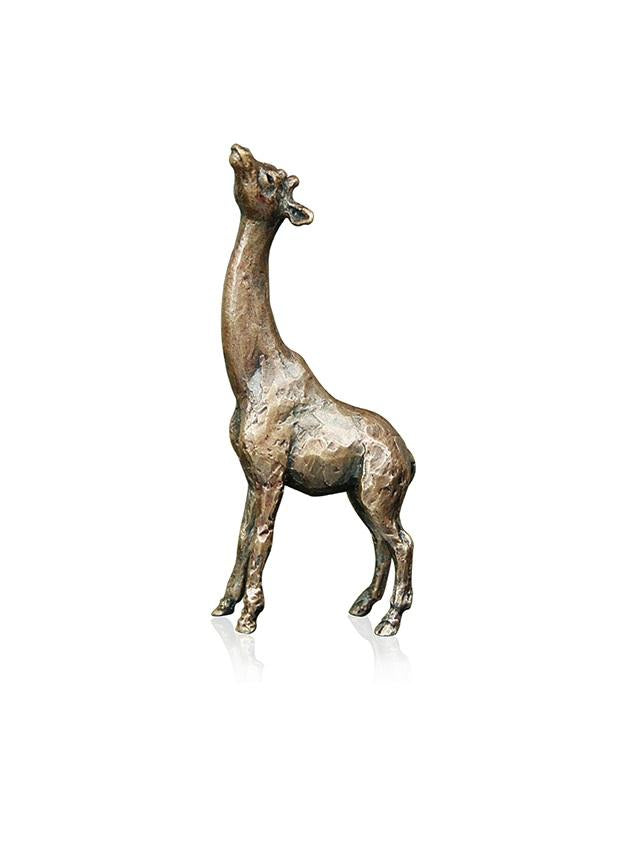 Art In Bronze Giraffe Figurine