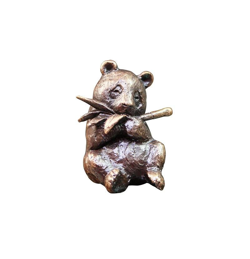 Art In Bronze Panda Figurine
