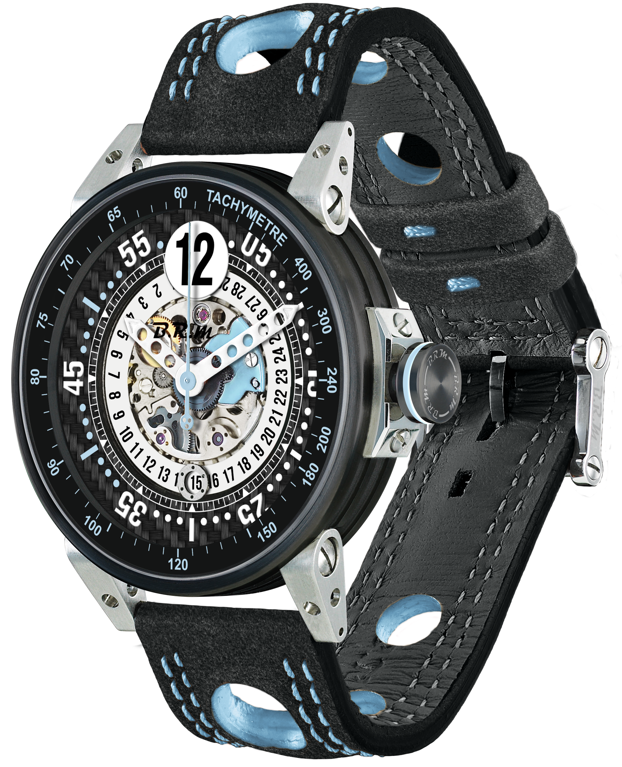 B.R.M. Watch V6-44 Touring Light Blue