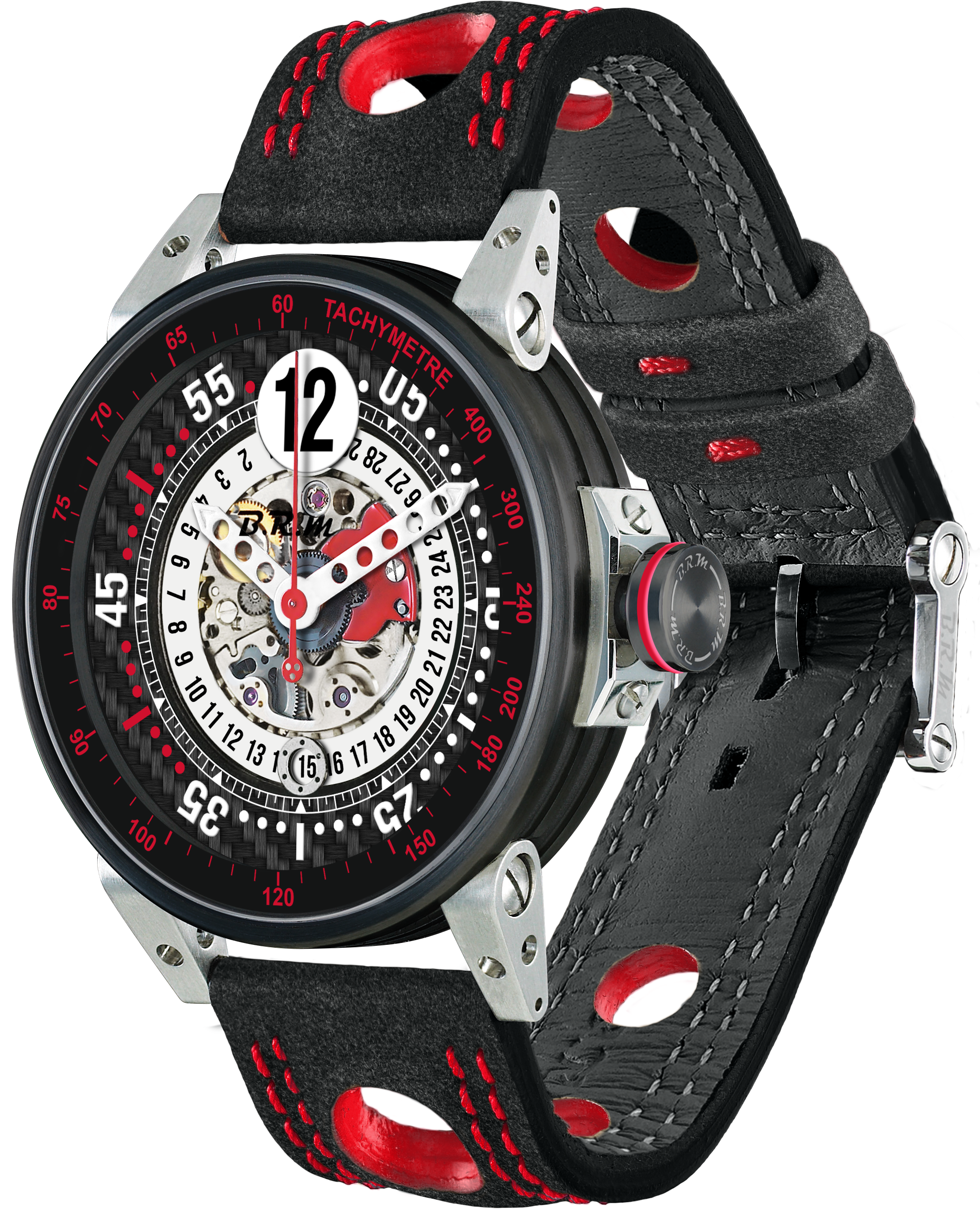 B.R.M. Watch V6-44 Touring Red