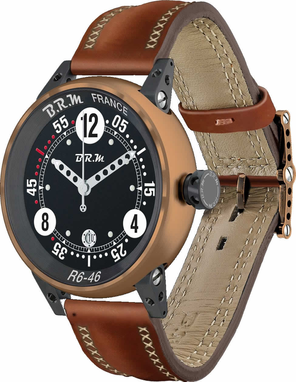 B.R.M. Watch R6-46 Bronze - Black