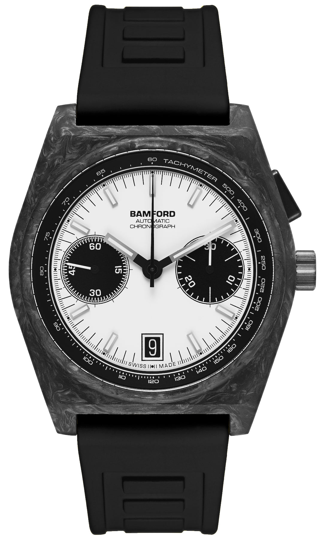 Bamford Watch B347 Panda - White