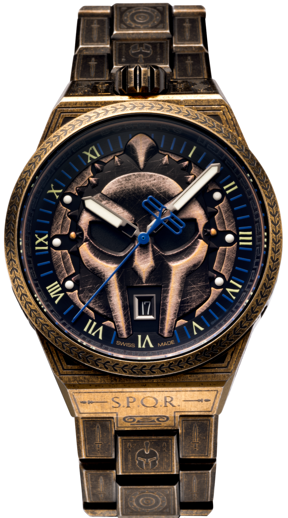Bomberg Watch Bolt-68 Neo Spartacus Bronze PVD Limited Edition - Black