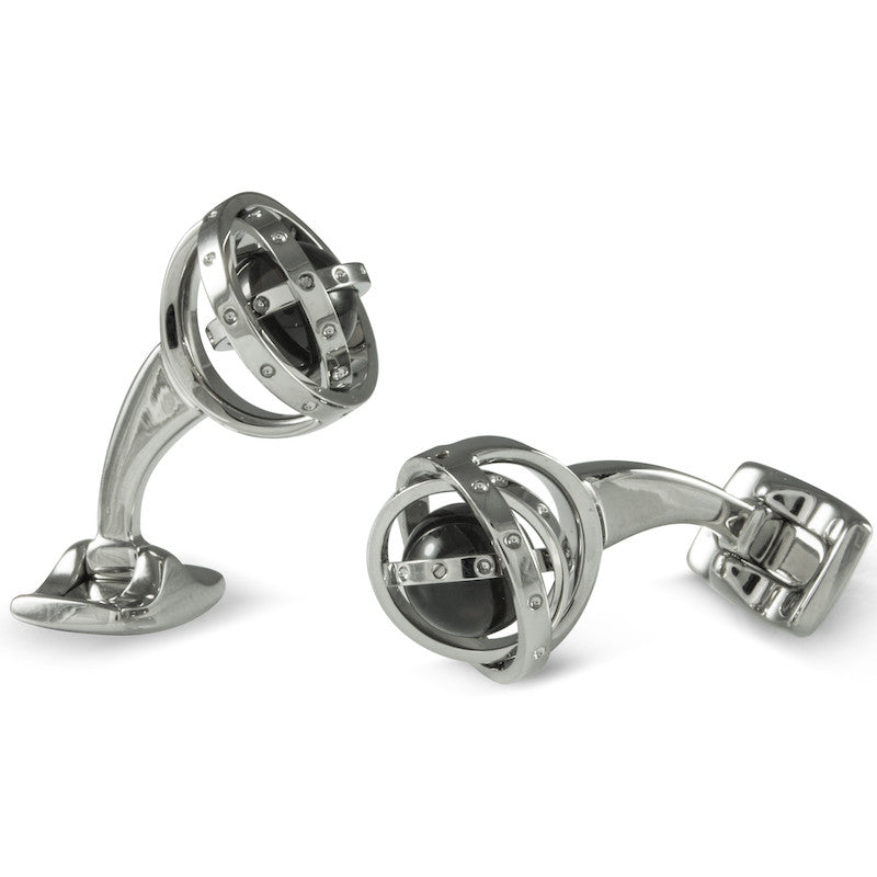Deakin & Francis Cufflinks Gimbal - Silver