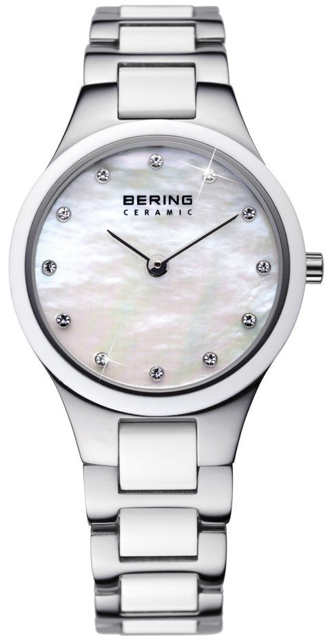 Bering Watch Ceramic Ladies - White