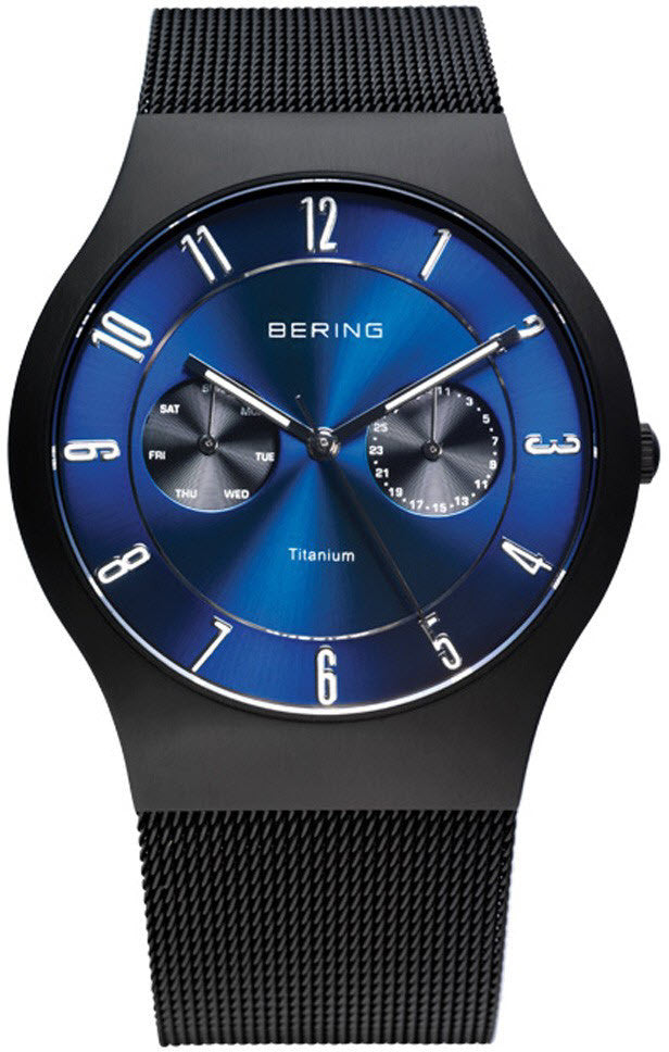 Bering Watch Classic Mens - Blue