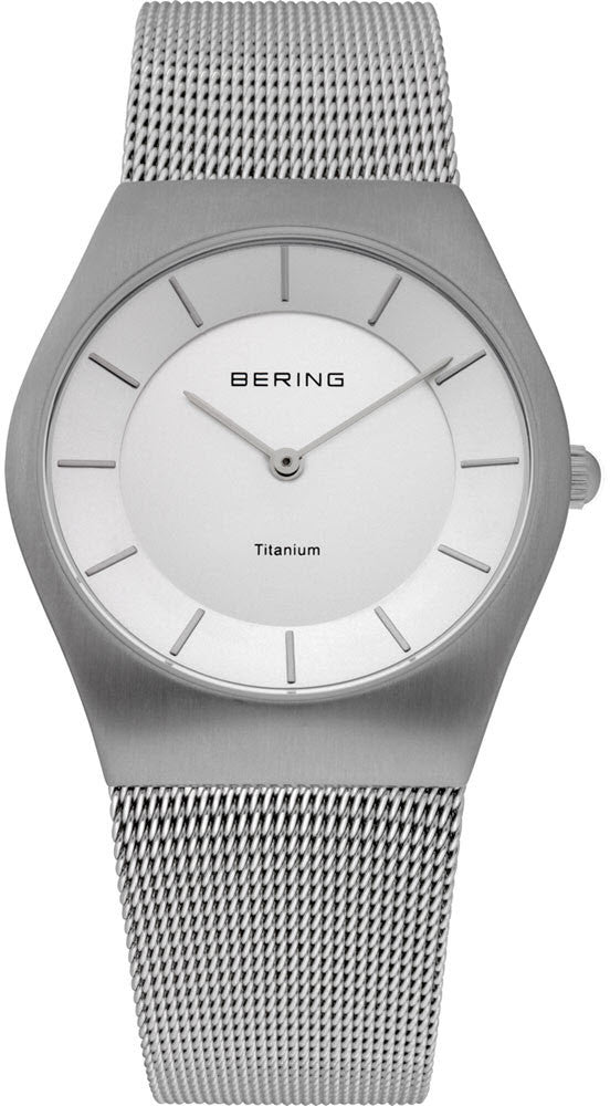 Bering Watch Classic Mens - Silver