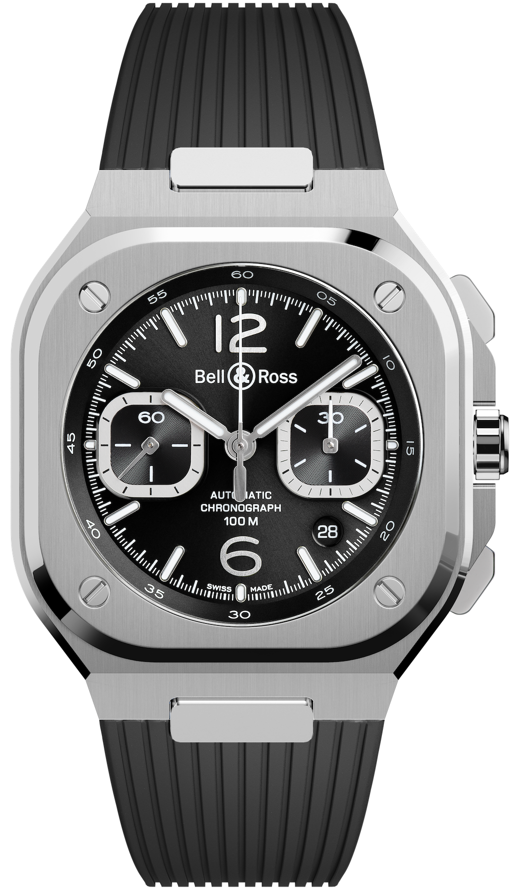 Bell & Ross Watch BR 05 Chrono Black Steel