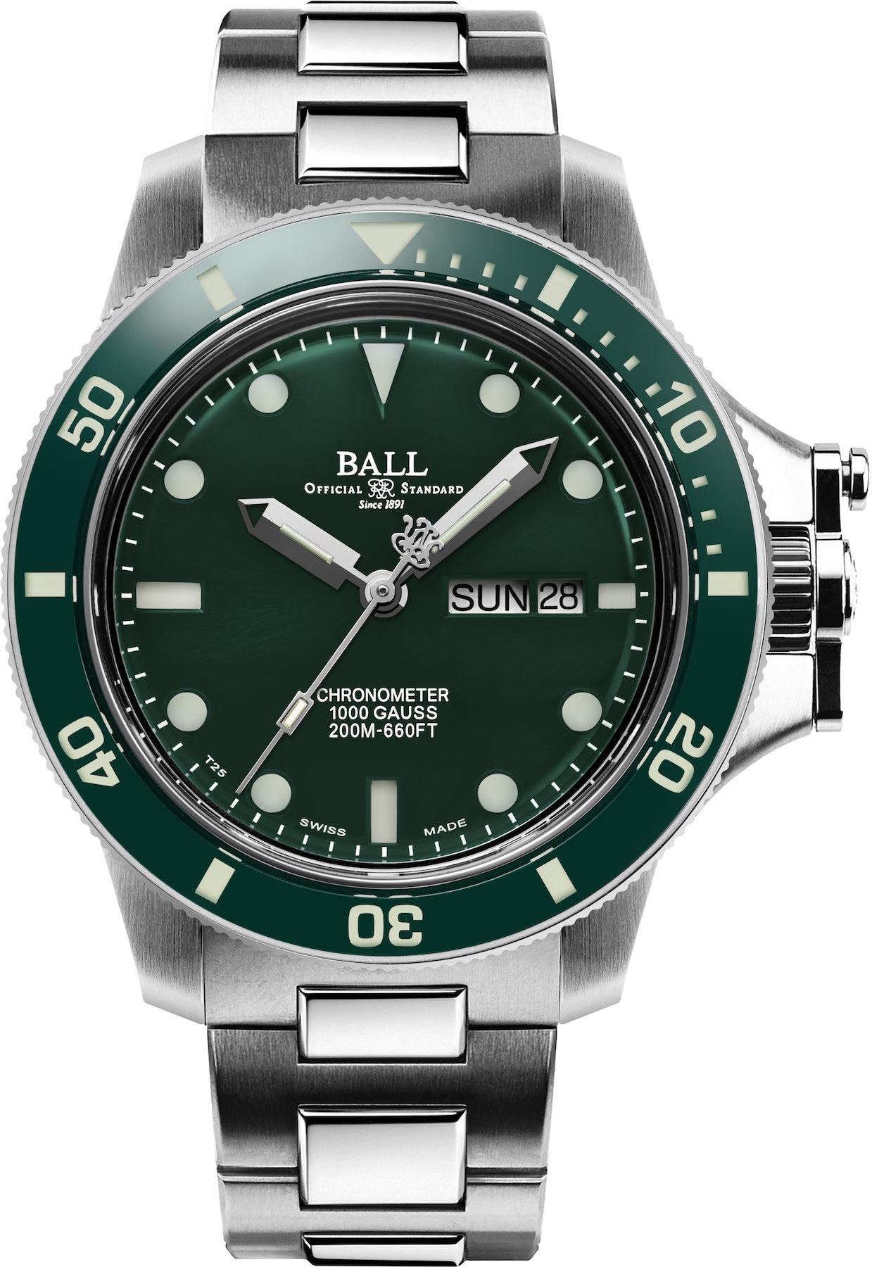 Ball Watch Company Engineer Hydrocarbon Original Green - Green