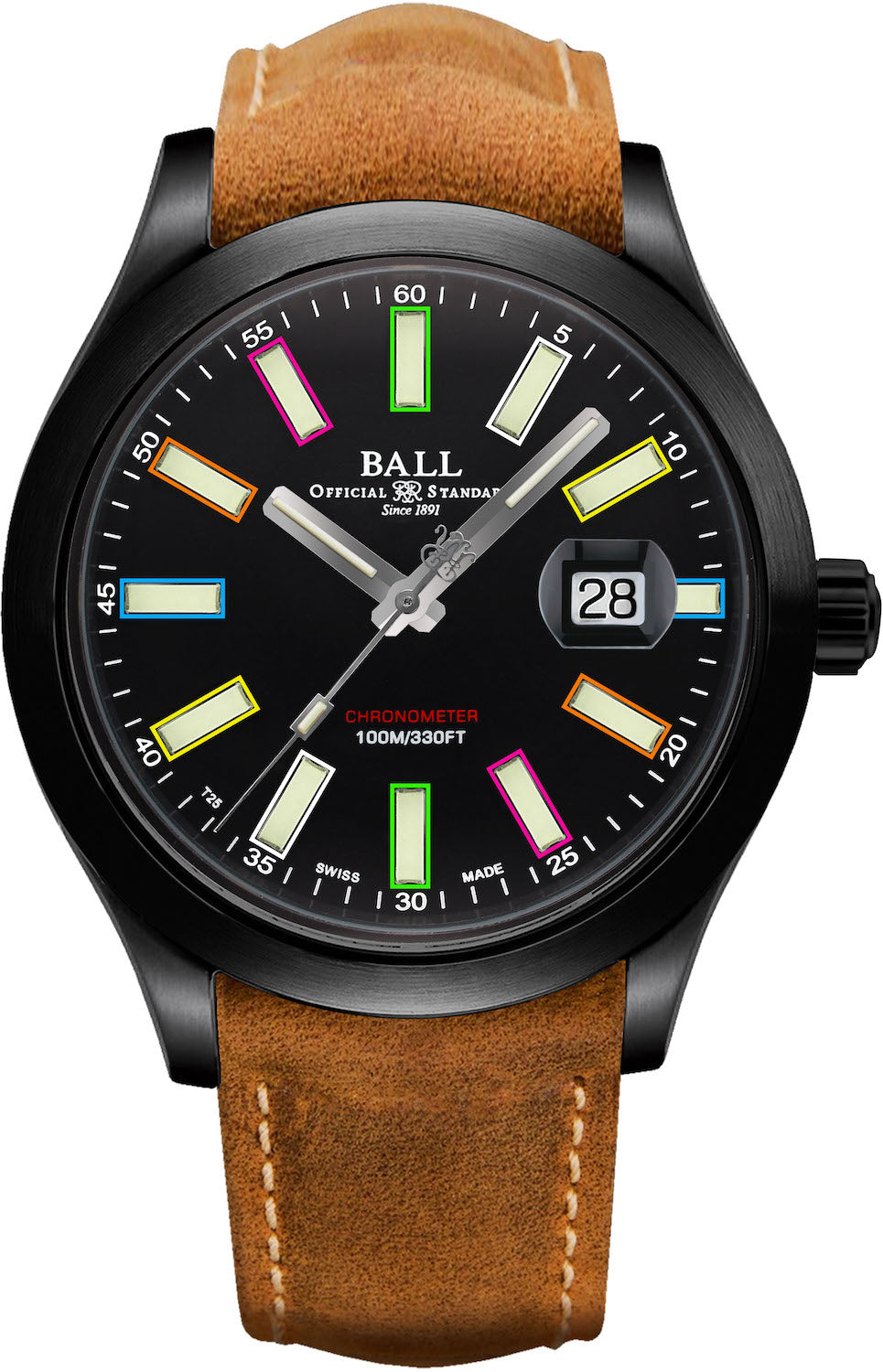 Ball Watch Company Engineer II Rainbow Limited Edition - Black