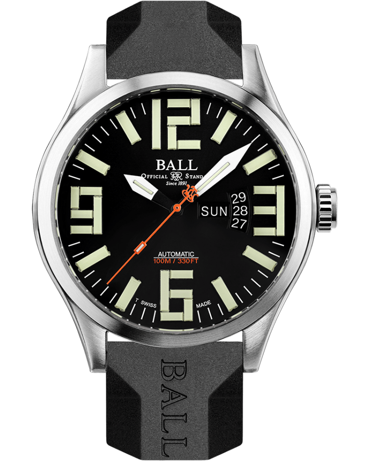 Ball Watch Company Engineer Master II Aviator Oversize Limited Edition - Black