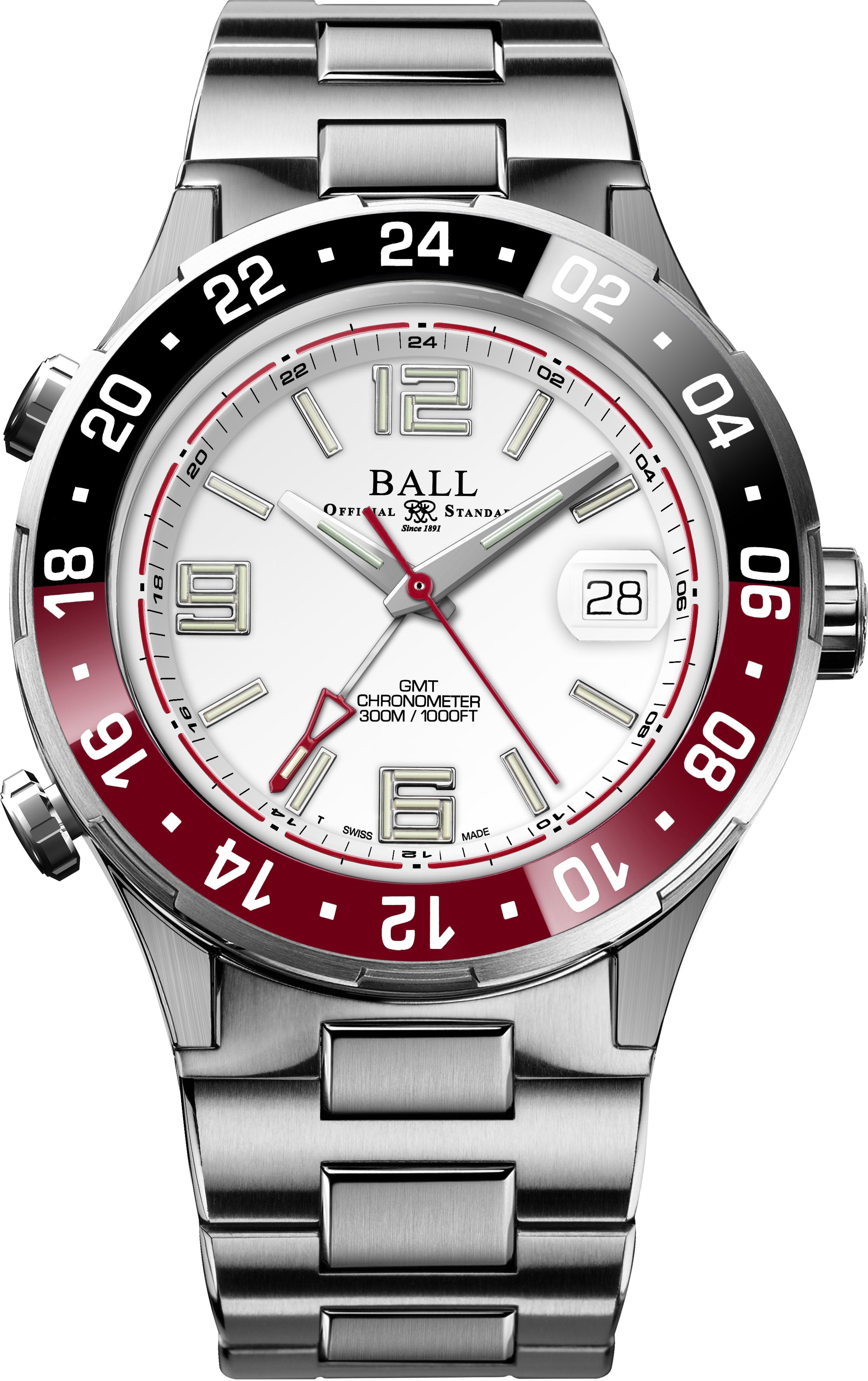 Ball Watch Company Roadmaster Pilot GMT Limited Edition - White