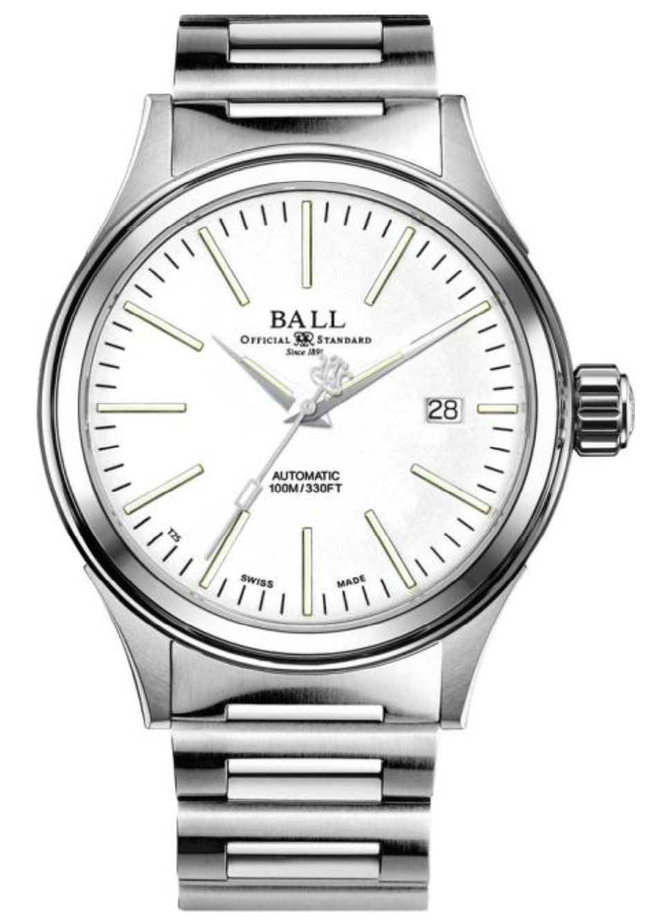 Ball Watch Company Fireman Enterprise - White