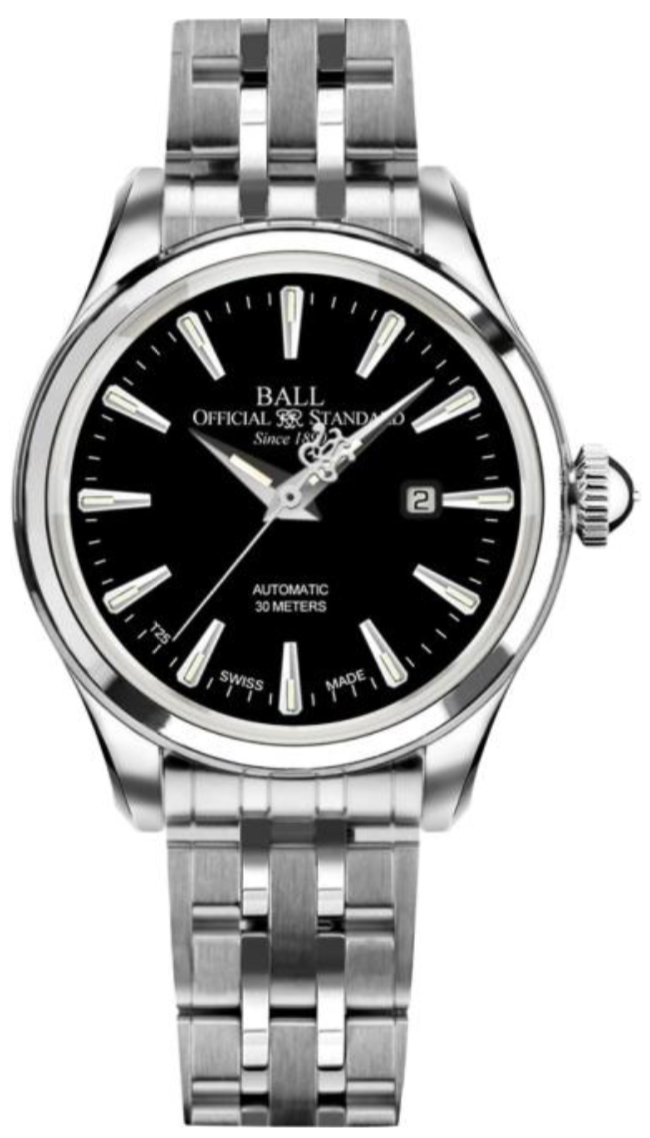 Ball Watch Company Trainmaster Eternity Ladies - Black