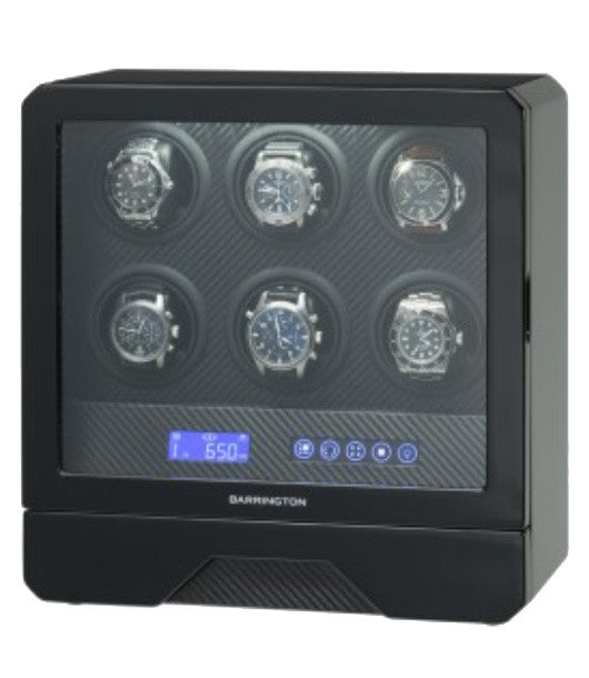 Barrington 6 Watch Winder - Black