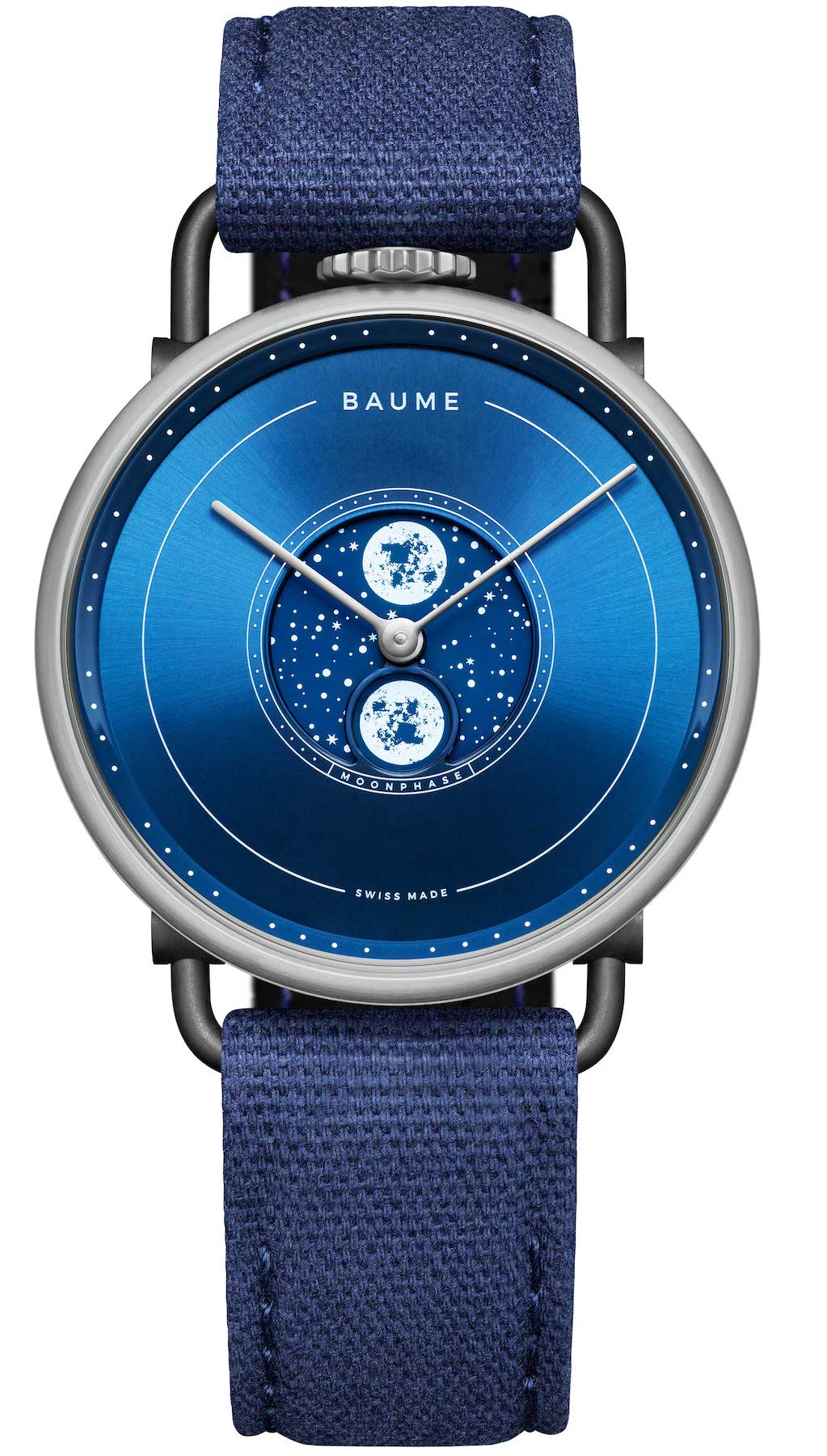 Baume Watch Quartz Moon Phase