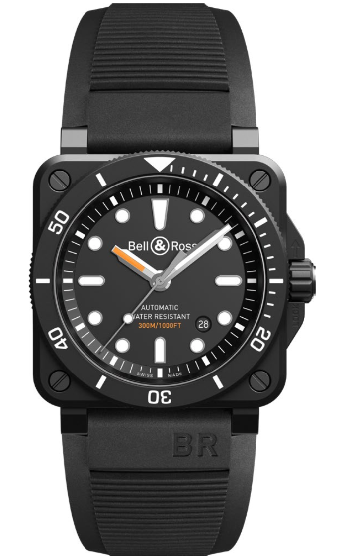 Bell & Ross Watch BR 03 92 Diver Black Ceramic