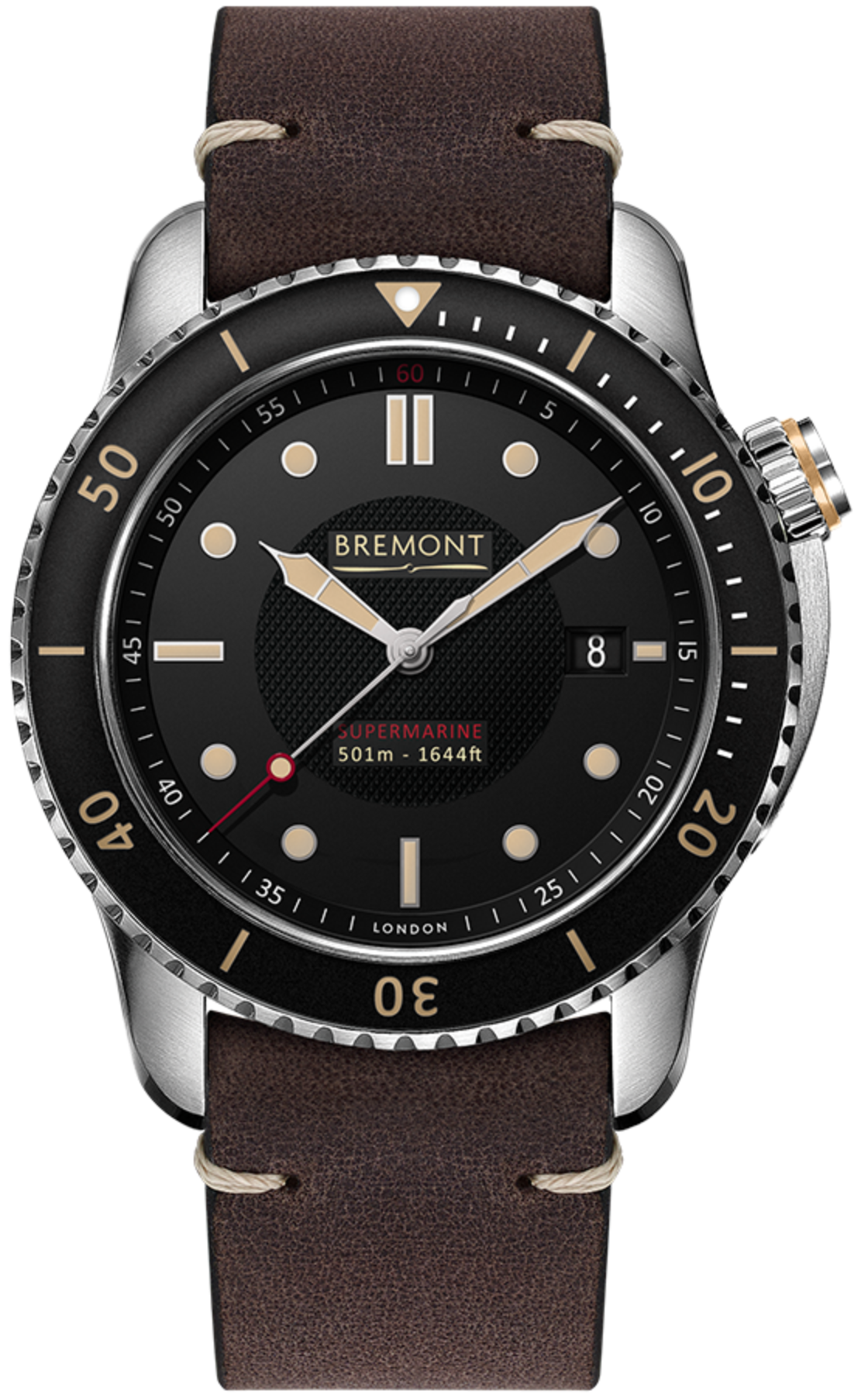 Bremont Watch Supermarine S501 Black - Black
