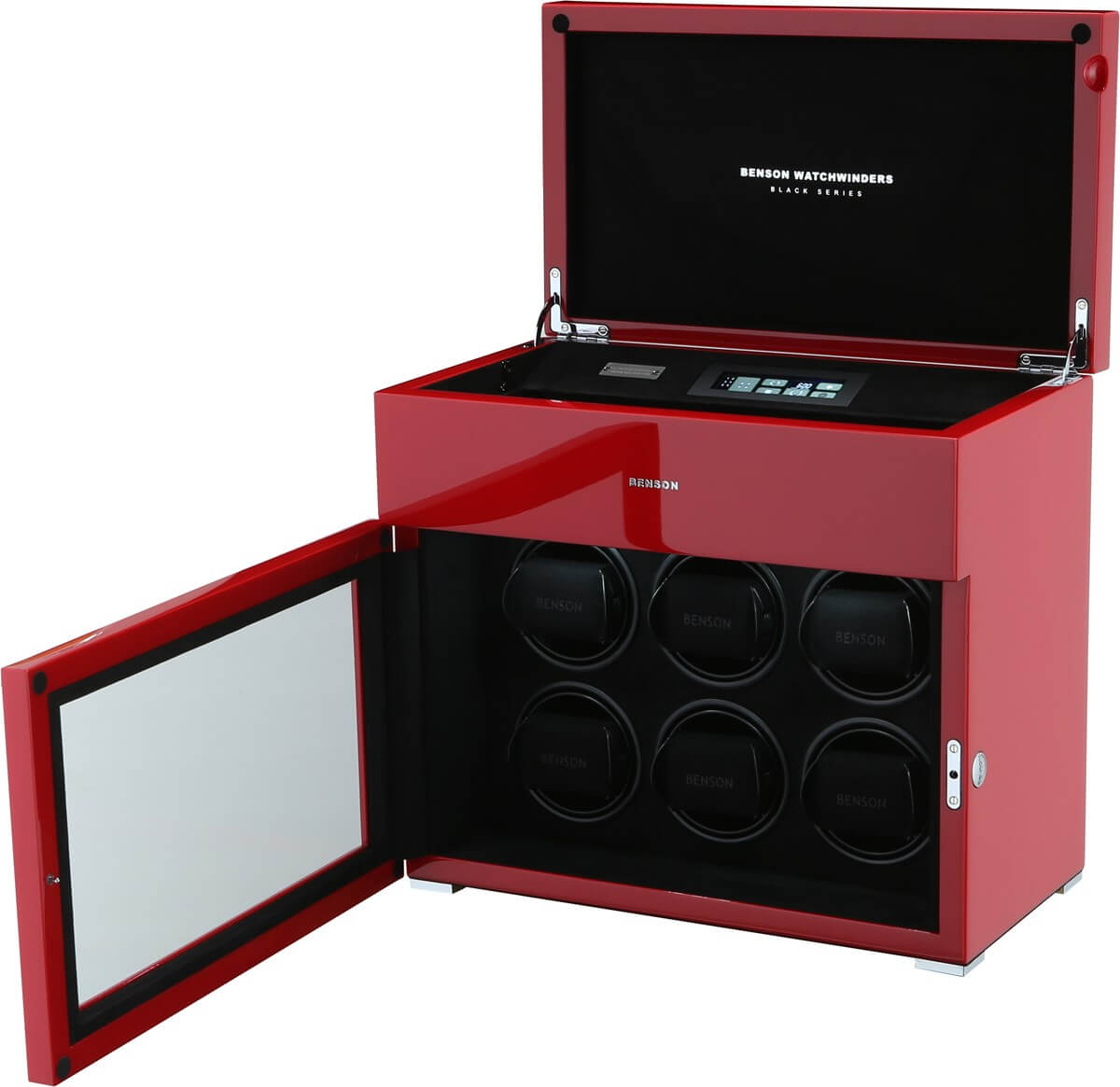 Benson Watch Winder Black Series 6.16.RD Limited Edition - Red