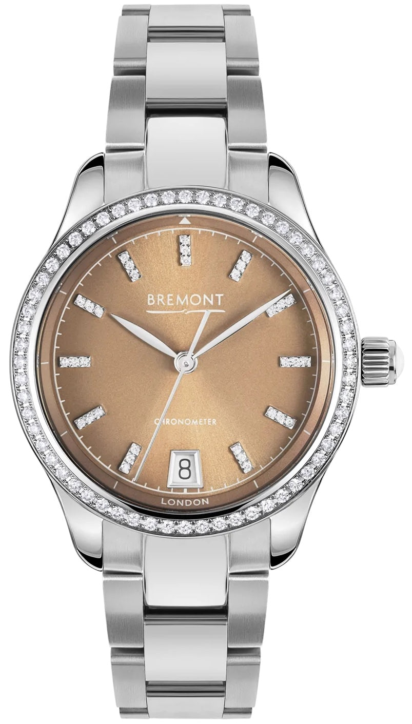 Bremont Watch Lady K Fawn Bracelet - Brown